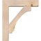 Ekena Millwork Imperial Block Smooth Bracket w/ Offset Brace, Douglas Fir, 7 1/2"W x 32"D x 36"H BKT0806X32X36IMP05SDF - alternate 2